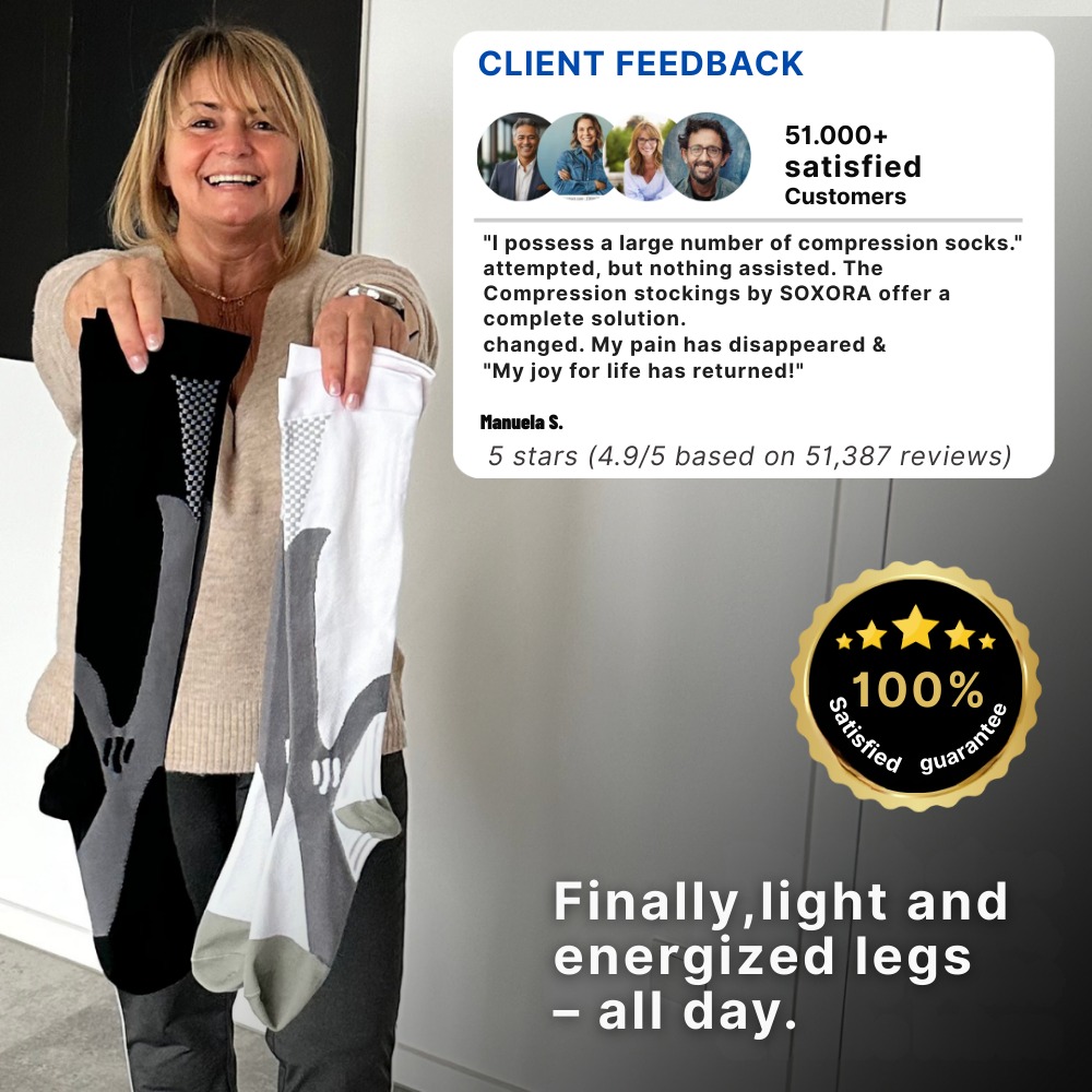 Energy Socks for Pain-Free, Active Legs